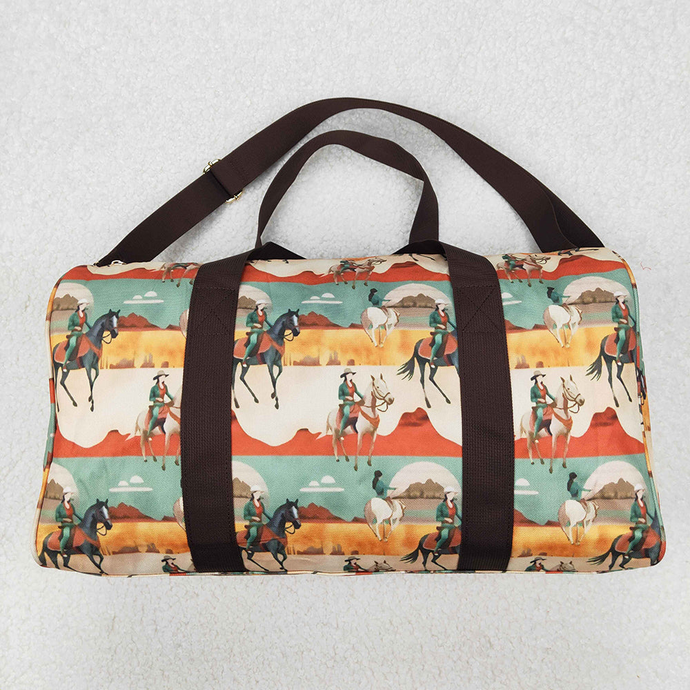 Western Rodeo Cowboys Adult Gym Bags