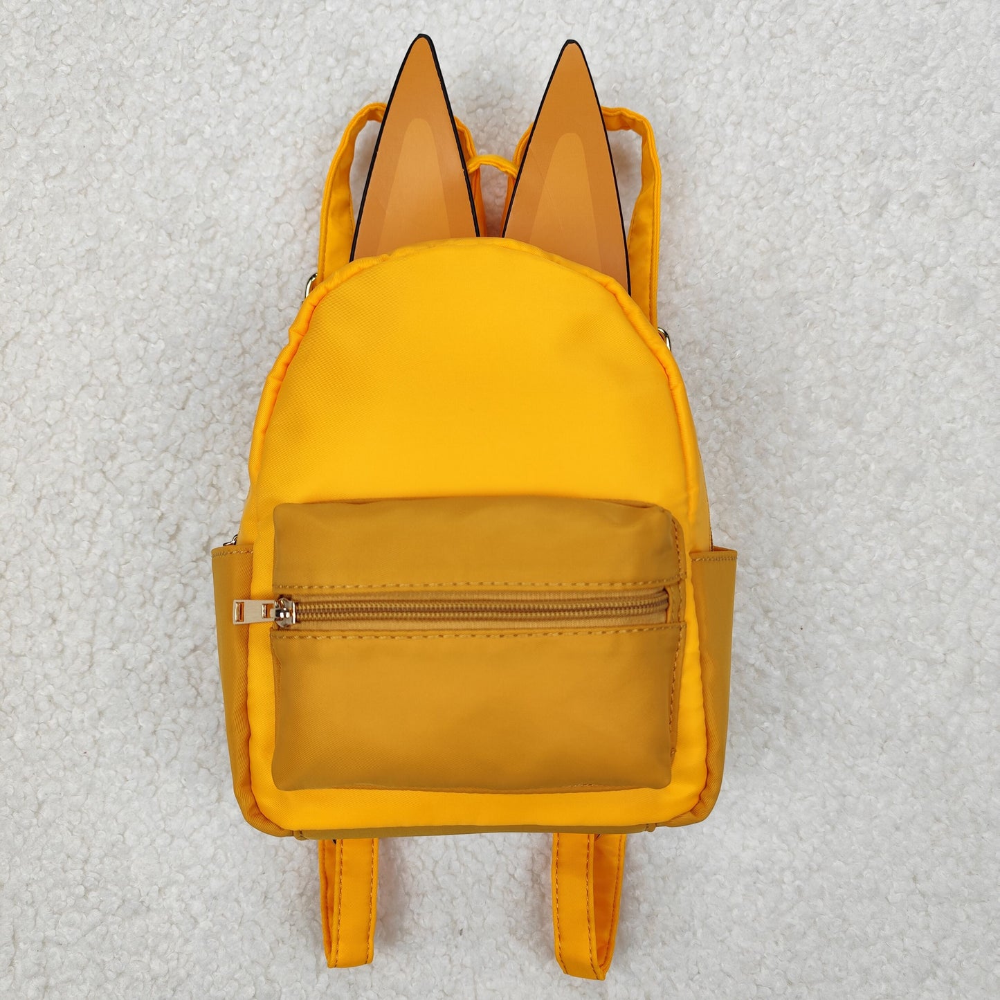 Two Colors Sibling Baby Kids Blue Orange Dogs Backpacks Bags