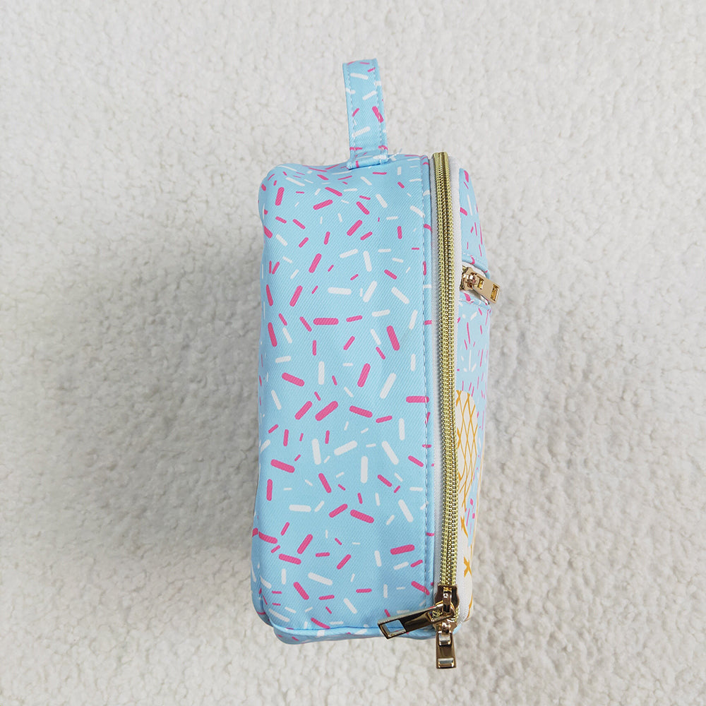 Baby Kids Blue Team Sprinkles Drips Lunch Boxes School Bags