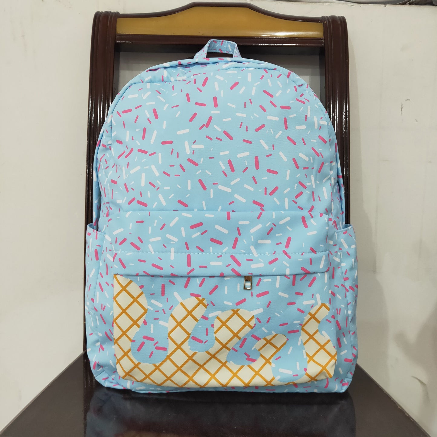 Sibling Baby Boys Girls Drip Sprinkles School Back Bags