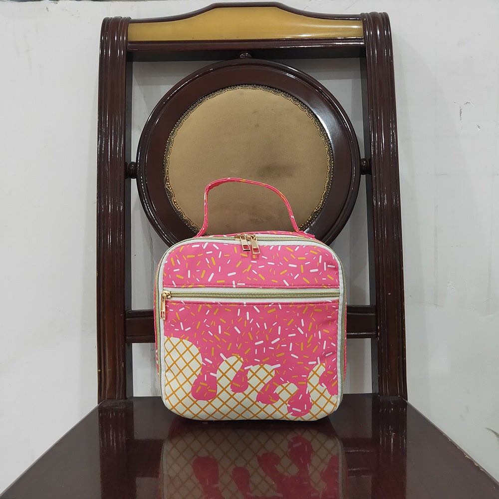 Baby Girls Pink Team Lunch Boxes School Bags