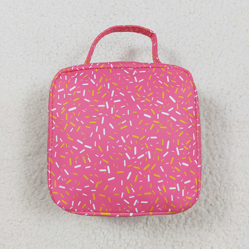 Baby Girls Pink Team Lunch Boxes School Bags