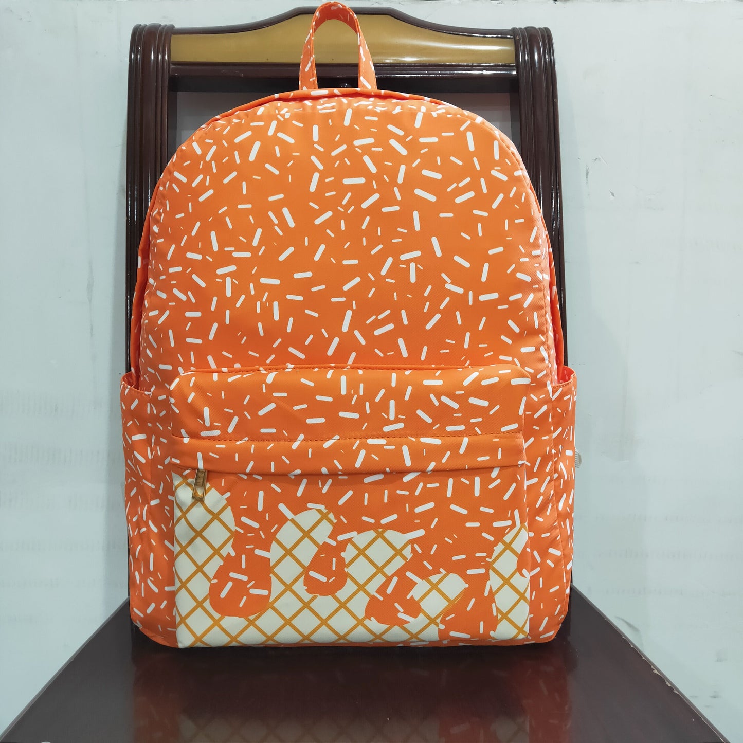 Sibling Baby Boys Girls Drip Sprinkles School Back Bags