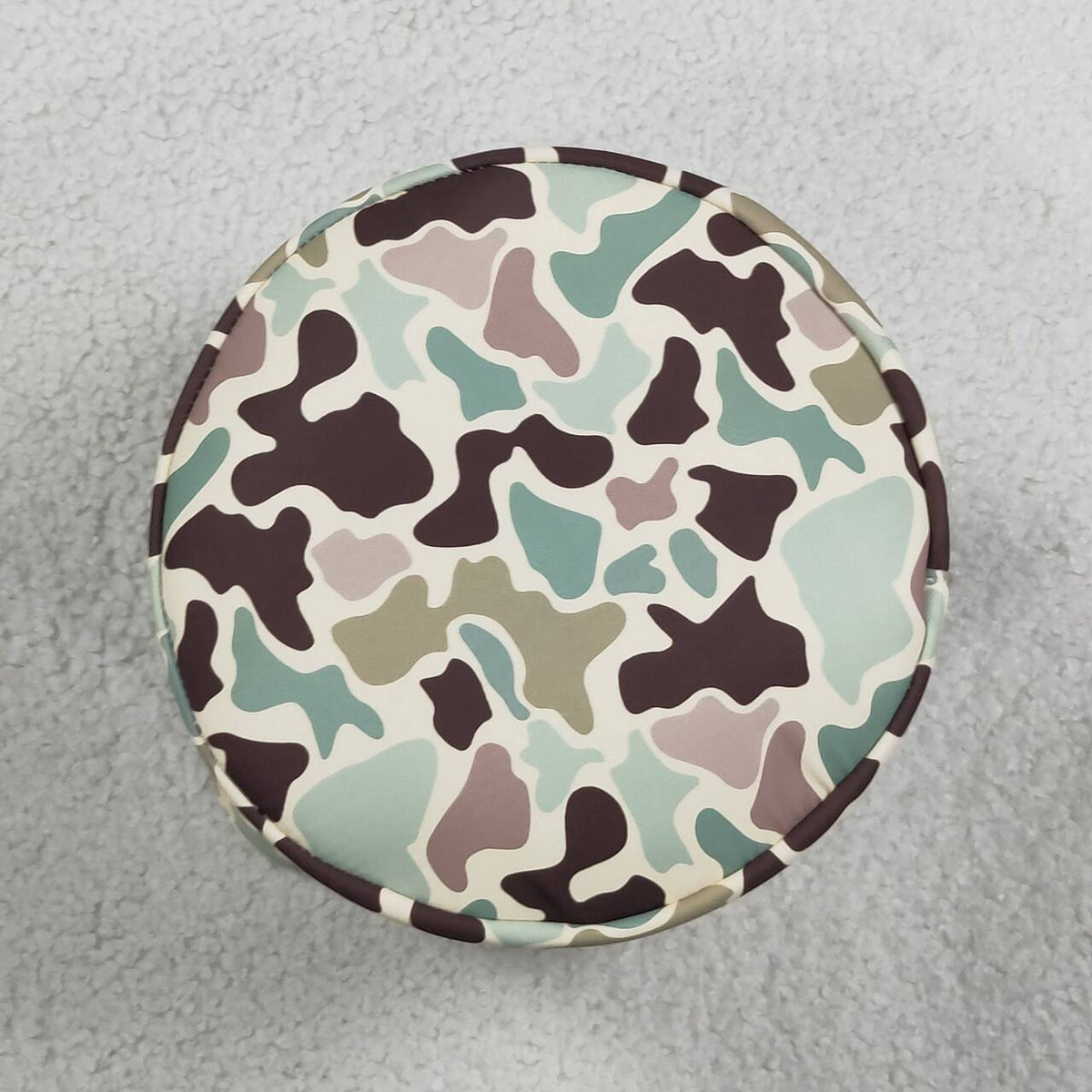 BA0465 Embroidery Rabbits Baby Kids Southern Camo Easter Bucket Bag
