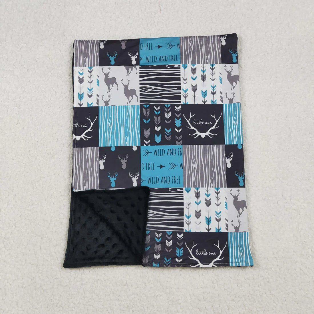 Sibling Baby Camo Ducks Hunting Blankets