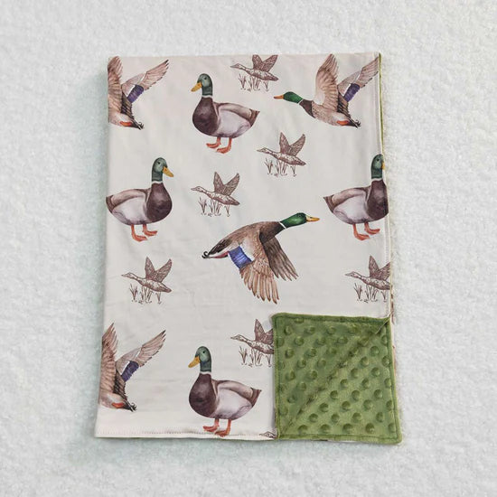 Sibling Baby Kids Children Hunting Deers Ducks Minky Blankets