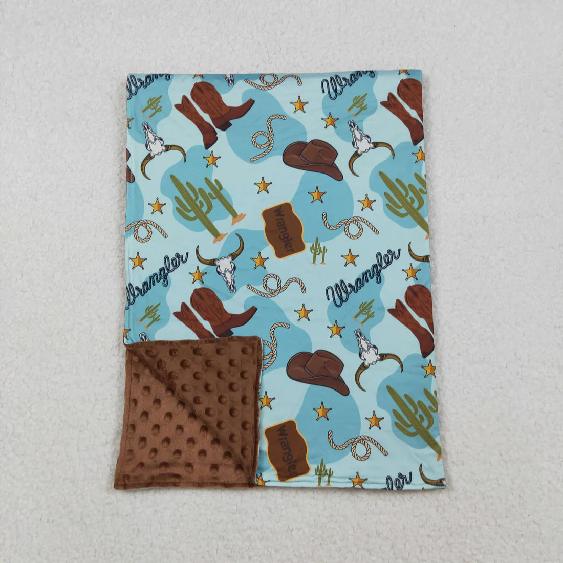 Baby Toddler Western Minky Blankets
