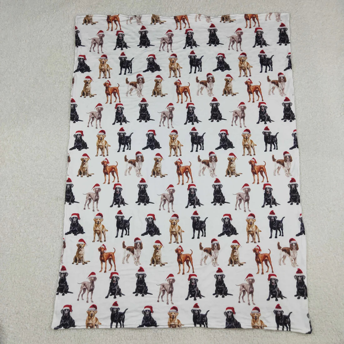 Baby Toddler Christmas Minky Blankets