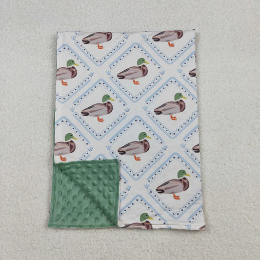 Sibling Baby Camo Ducks Hunting Blankets