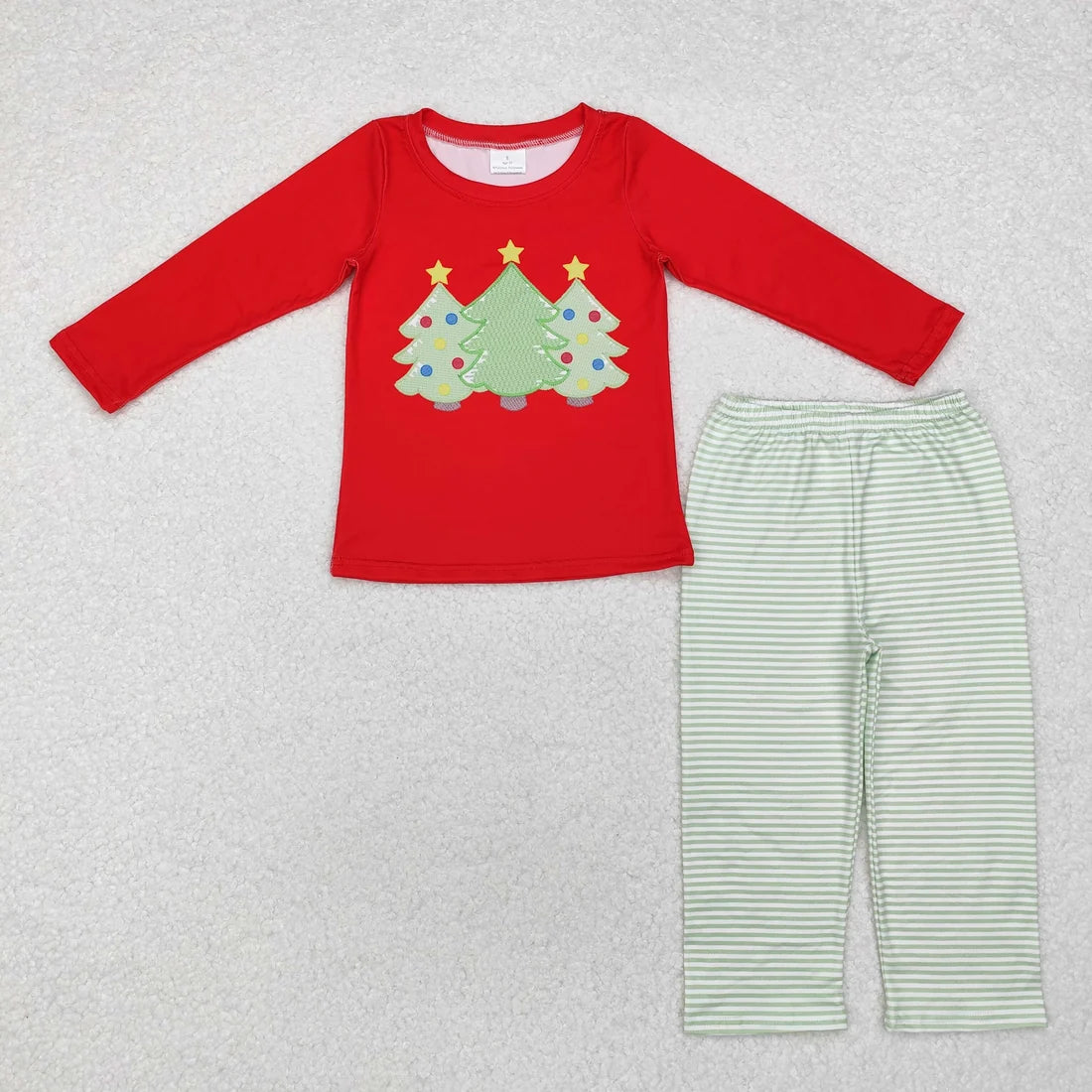 Sibling Baby Boys Christmas Long Sleeve  Top Pants Outfit