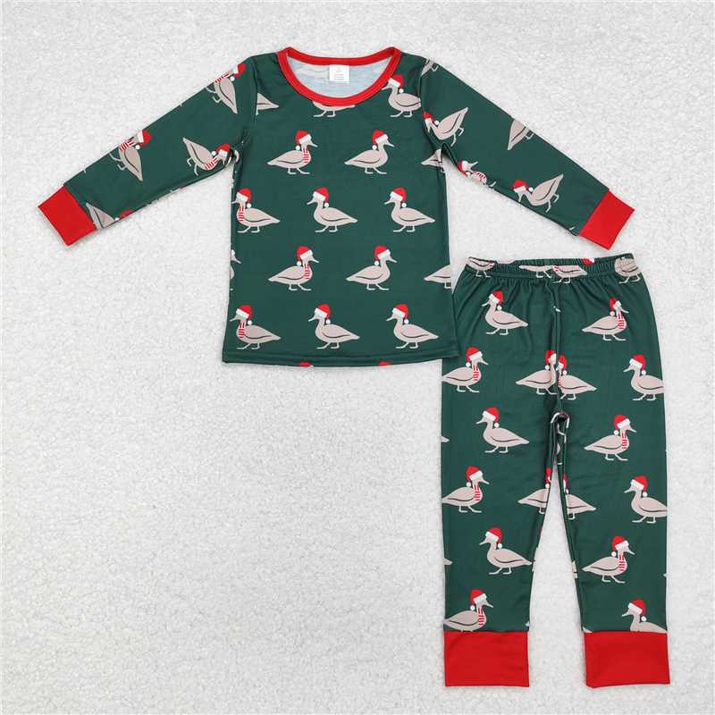 Sibling Toddler Girls Boys Christmas Long Sleeve Pajama Set