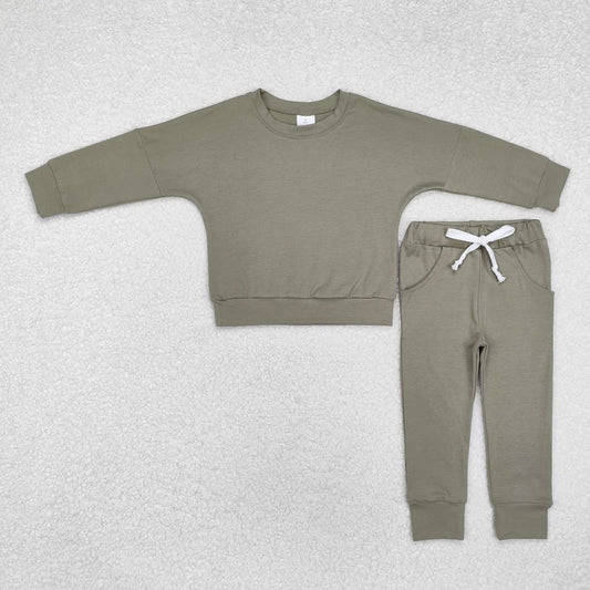 Sibling Baby Kids Cotton Shirts Pants Sports Clothes Sets