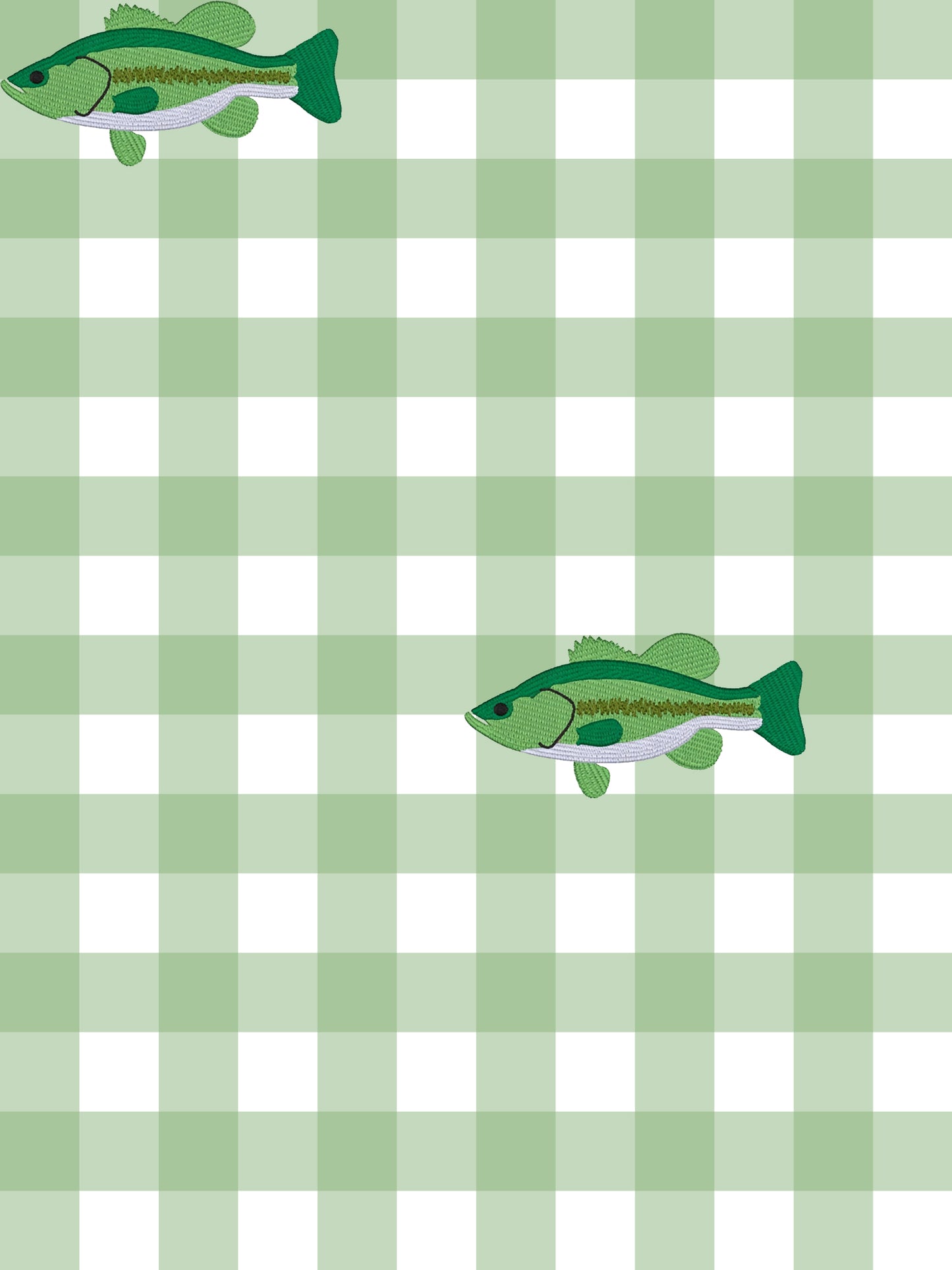 4.16 Toddler Boys Fish Grey Long Sleeve  Top with Gingham Pants Outfit Preorder