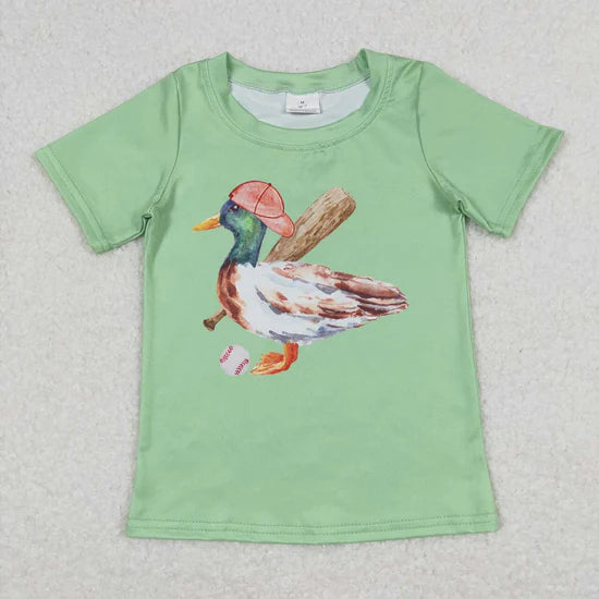 Sibling Boys Baby Girls Baseball Short Sleeve Tee Shirts Tops