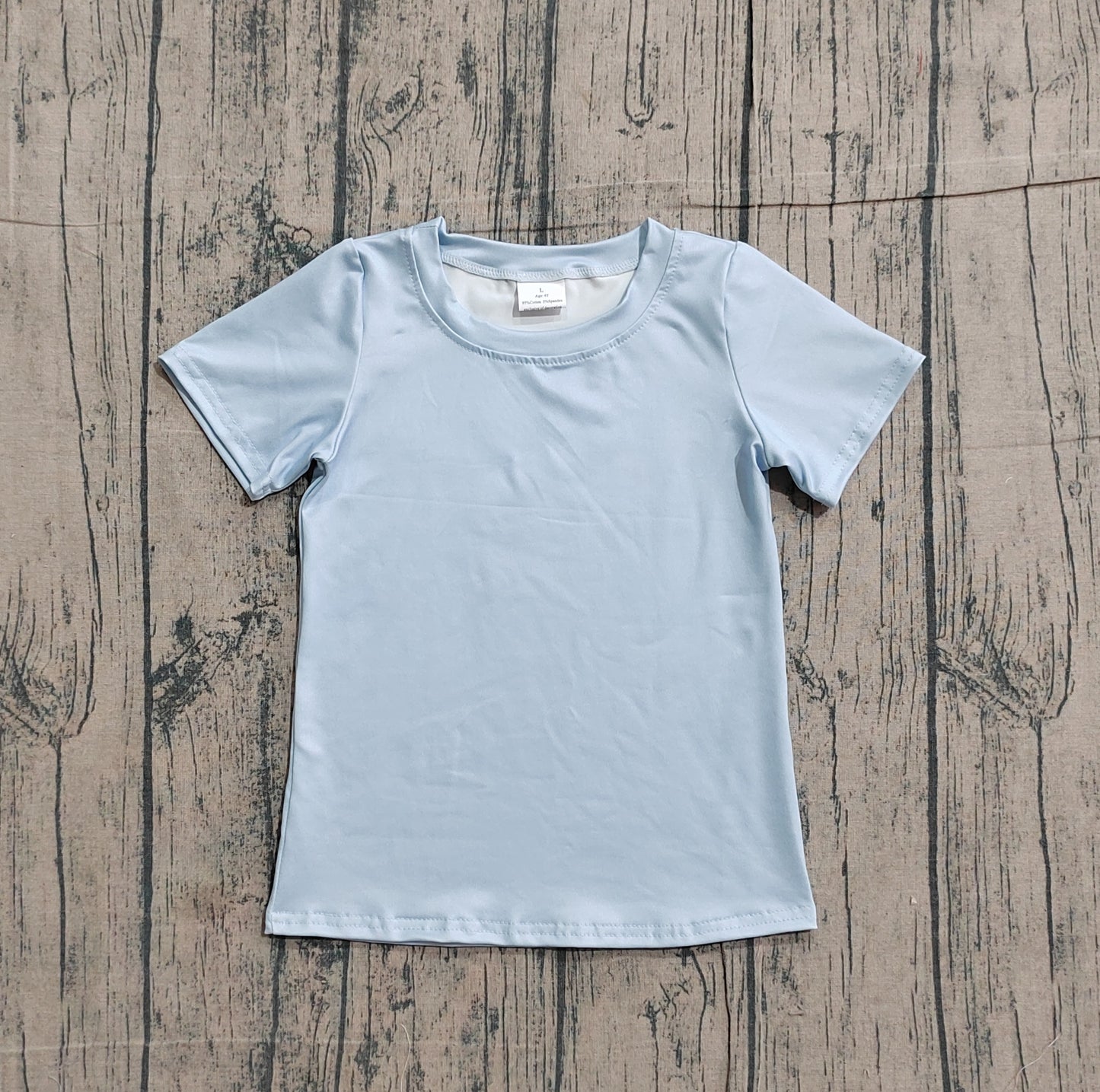 BT1251 BOMBS Baseball Print Boys Short Sleeve Tee Shirts Top