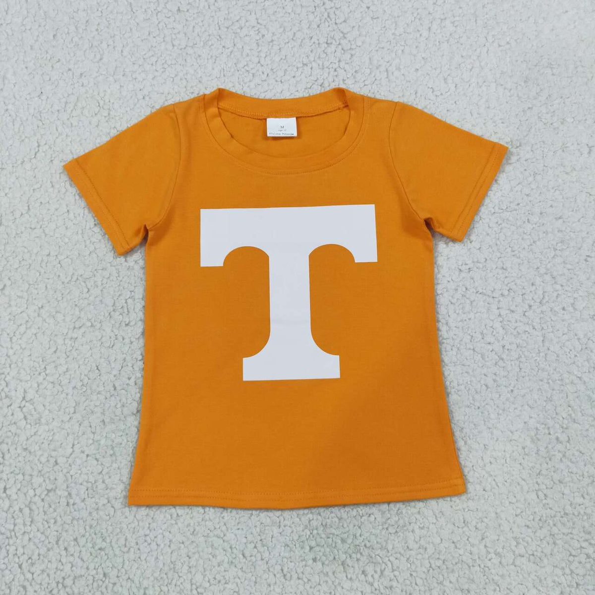Sibling Kids Boys  Vinyl Sport Team  Short Sleeve Top