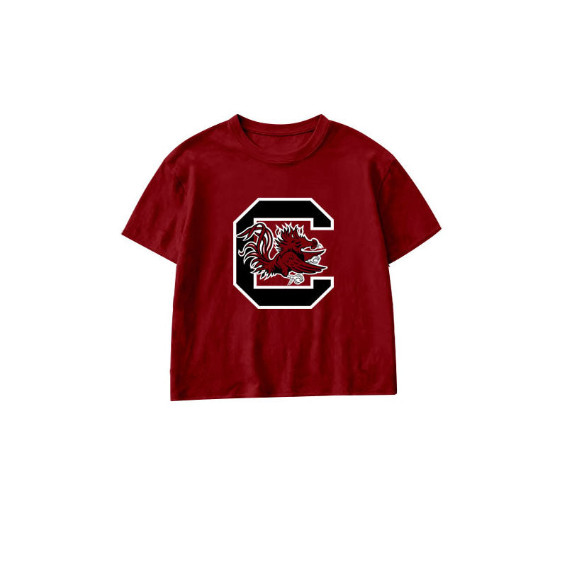 7.6 Preorder Kids Boys  Gamecocks Short Sleeve T-shirt Top