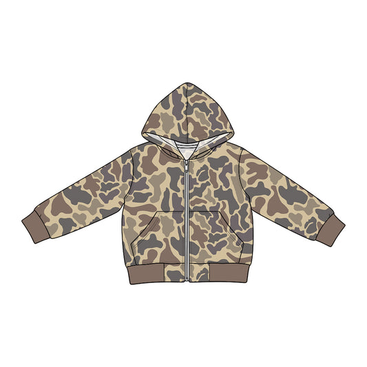 10.21 BT2019 Preorder Kids Girls Grey Brown Green Camo Denim Jacket