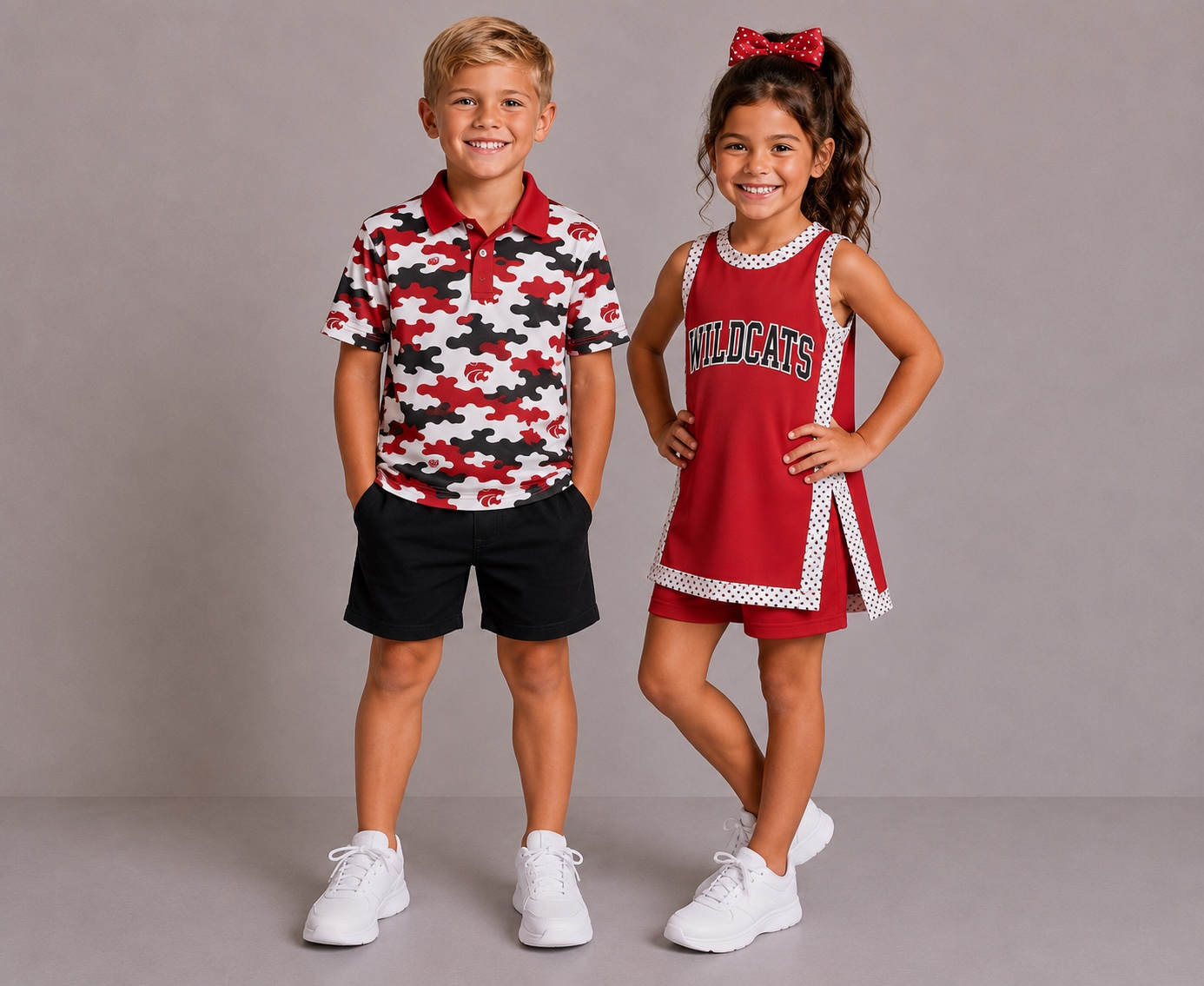 (Custom Design Preorder MOQ 5)  Teams Crosby Cougars Camo Print Boys Girls & Man Clothes Family Matching Wear