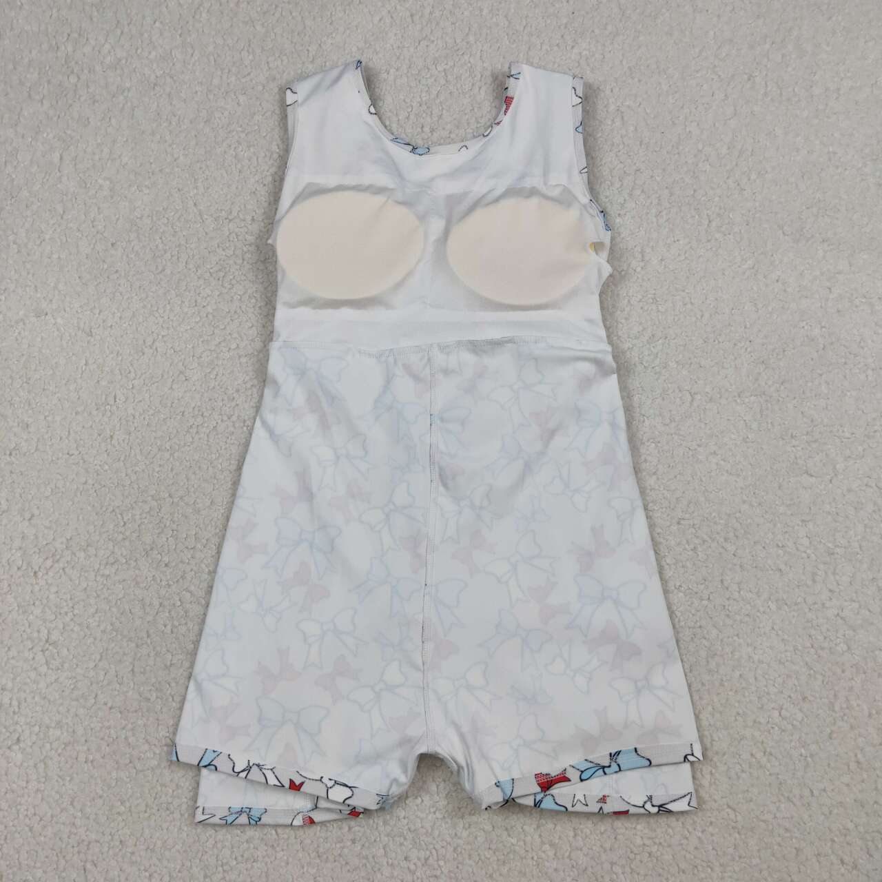 Baby Girls July 4th Red Blue Bow USA  Sleeveless Active Dress