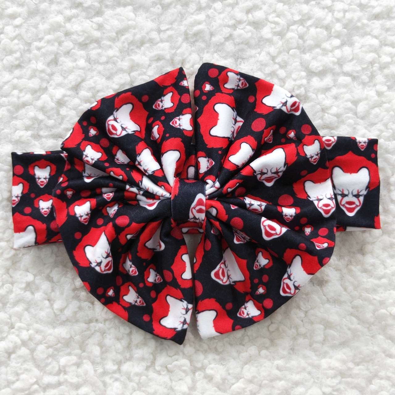 GBO0171 We All Float Down Top Shorts Baby Girls Halloween Bummie Set