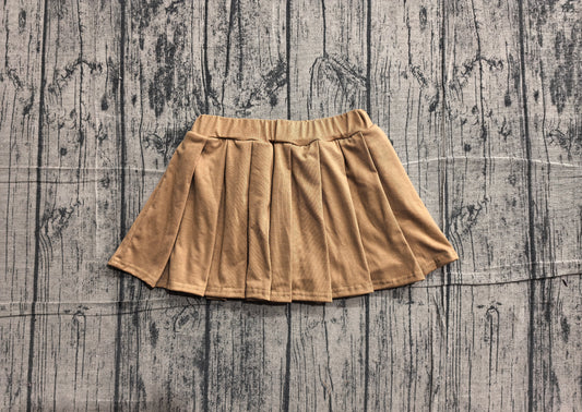 Baby Girls Cotton Khaki Skirts Preorder
