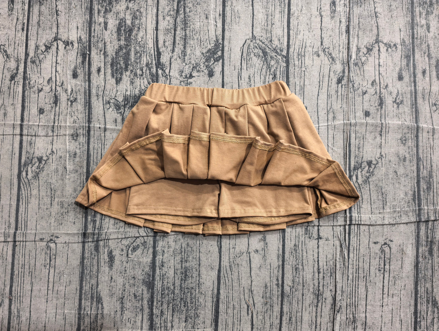 Baby Girls Cotton Khaki Skirts Preorder