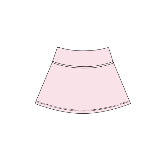 4.15  Kids Girls Light Pink Active Skort Preorder