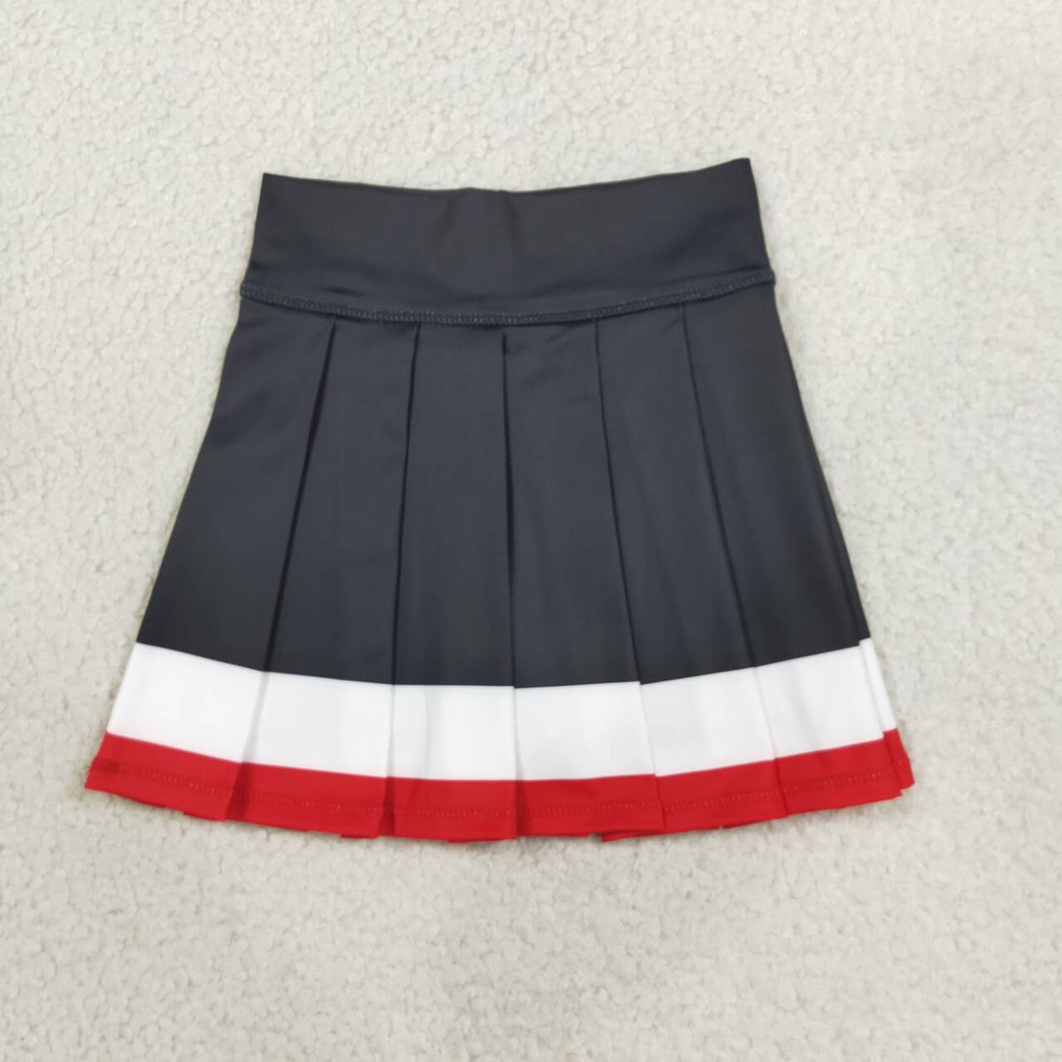 Sibling Kids Girls Short Sleeve Polo Top Pleated Skirt Active Outfit