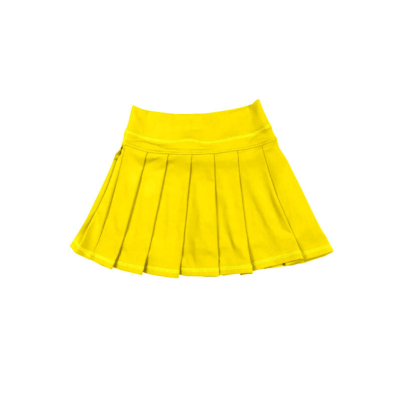 6.30 Preorder Girls Yellow Actice Skort