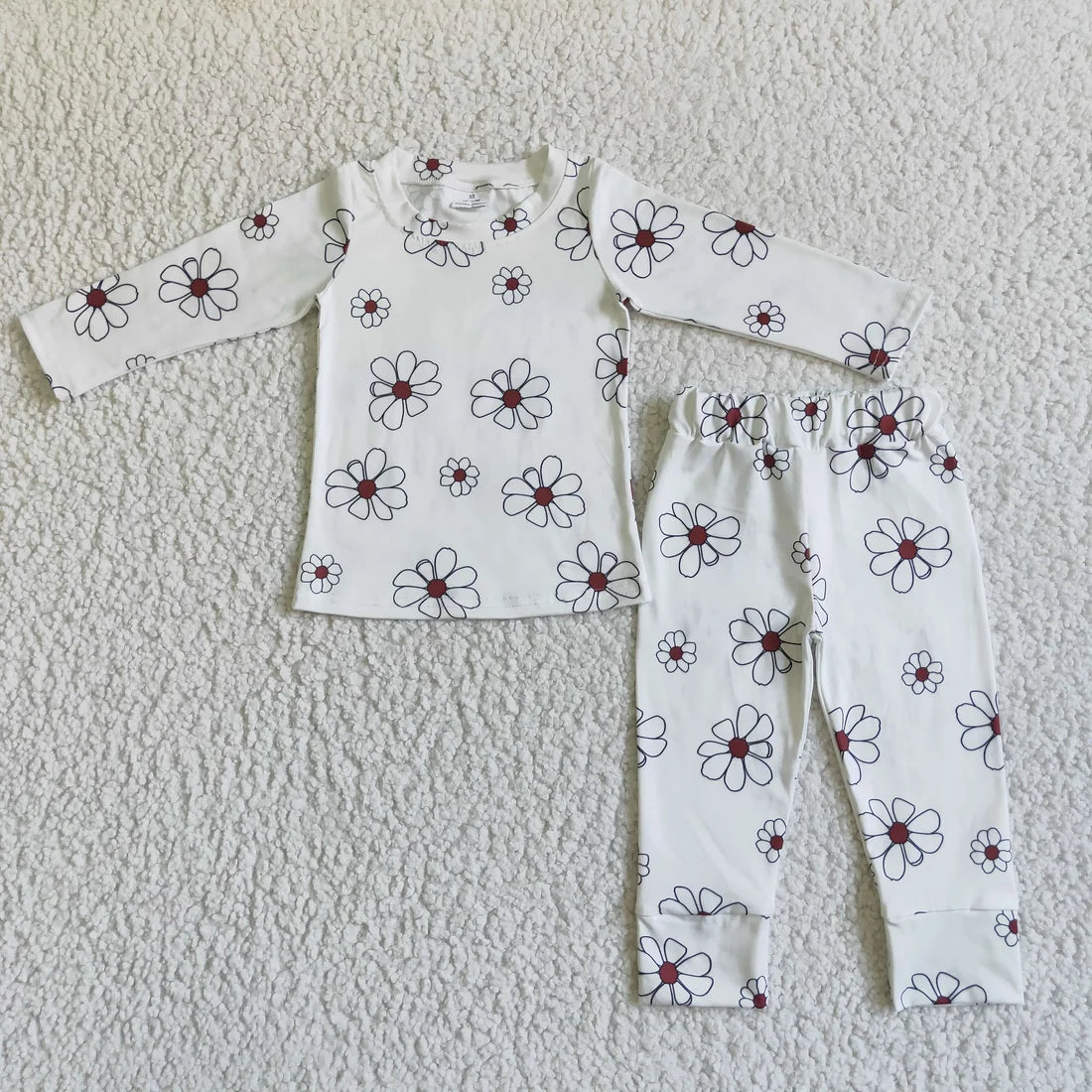 Promotion Sibling Baby Kids Fall Shirt Pants Pajamas