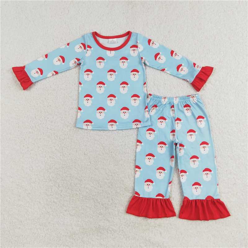 Sibling Toddler Girls Boys Christmas Long Sleeve Pajama Set