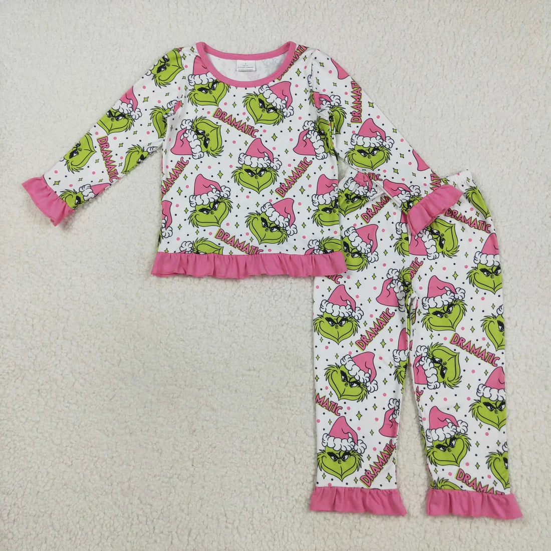 Sibling Baby  Girls Boys Long Sleeve Christmas Outfit