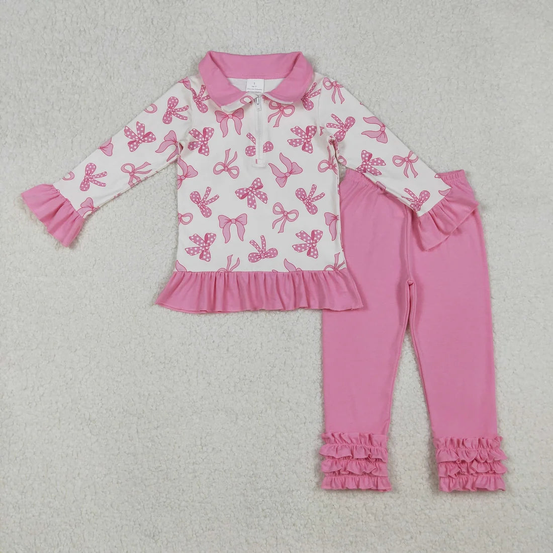 Sibling Baby Boys Girls Floral Leopard Zipper Pullovers Leggings Pant Fall Clothes Sets