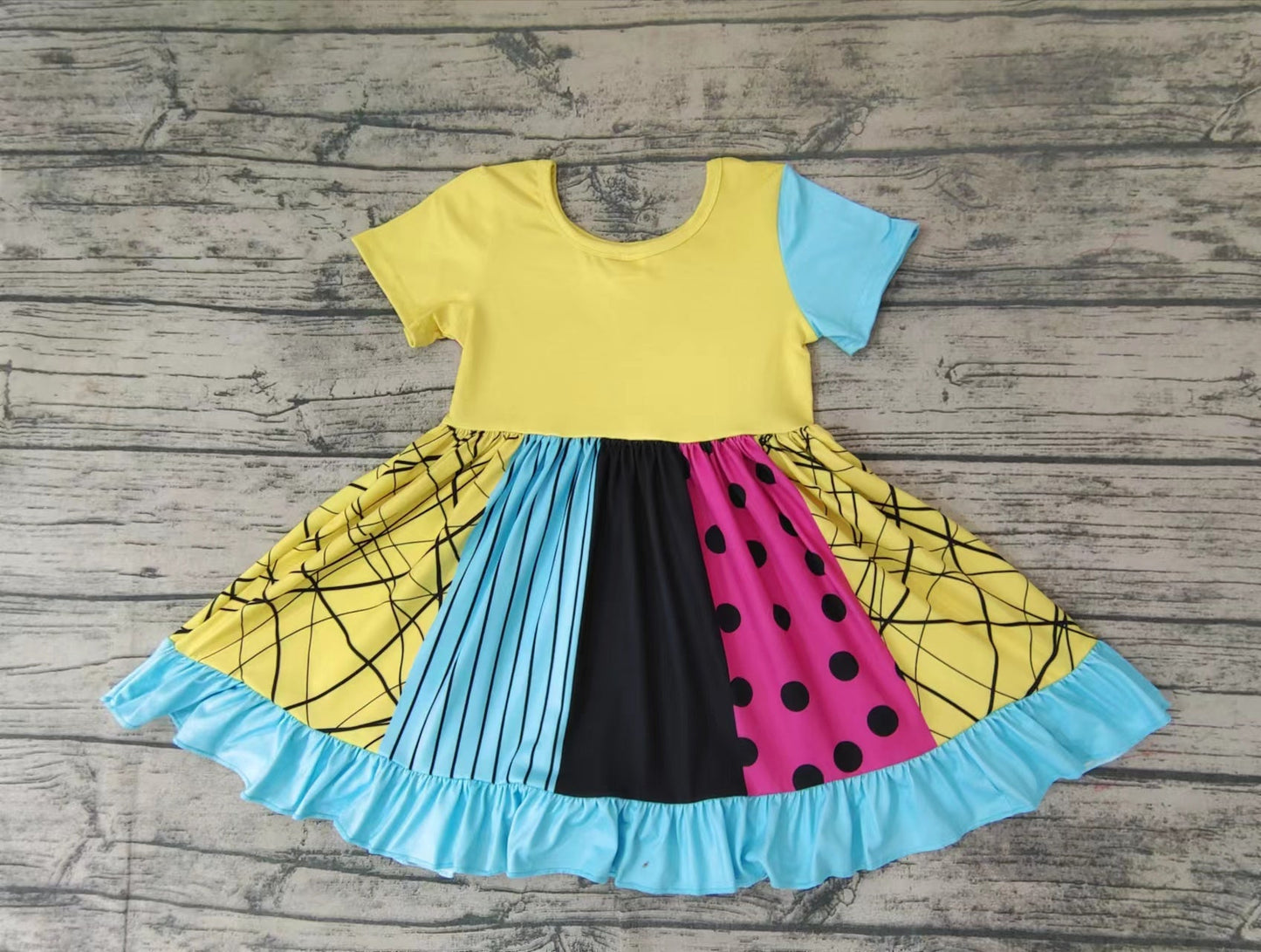 Girls Hallowmas dress    GSD0130