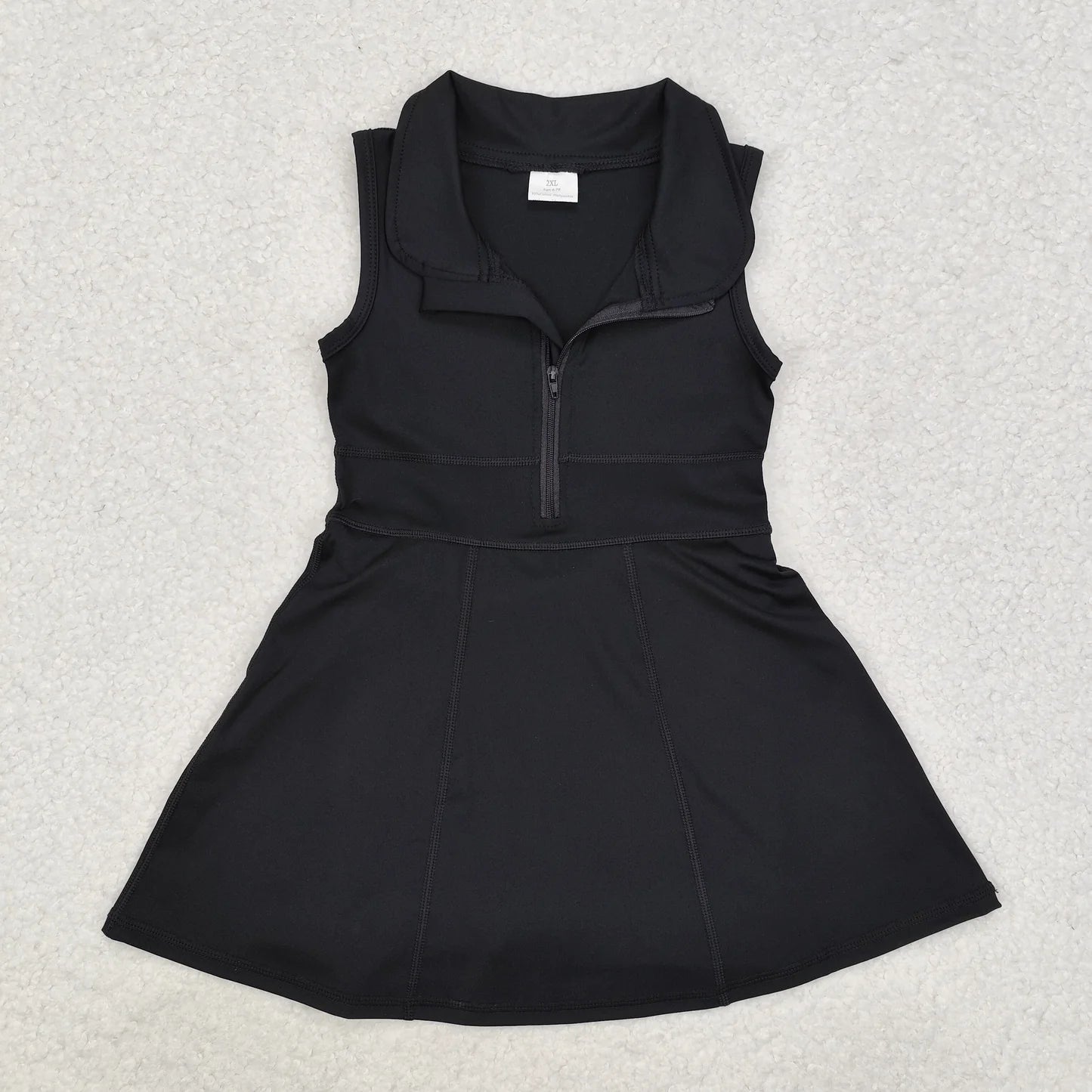 Sibling Baby Girls 6 Style Black Athletic Active Wear Work Out Dresses Set