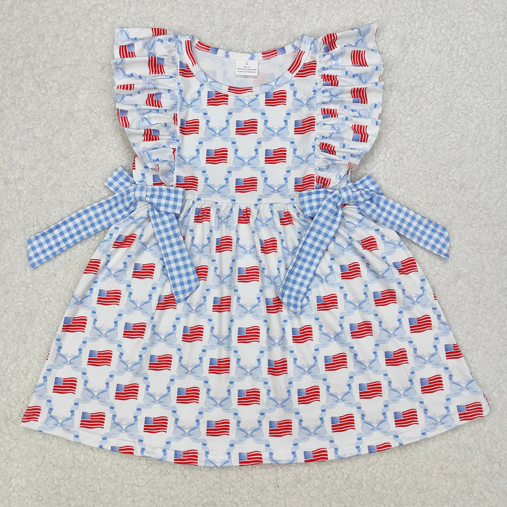 Sibling Baby Boys Girls 4th of July Outfits Romper Dresses Suits