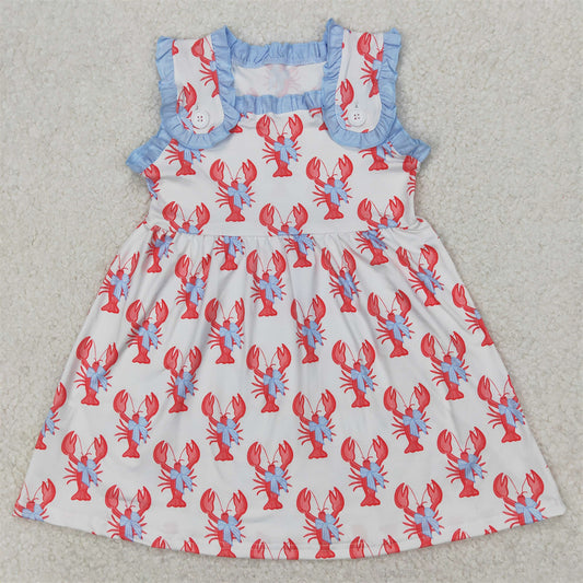 Toddler & Little Girls Caryfish Sleeeve Dress and Bubble Romper