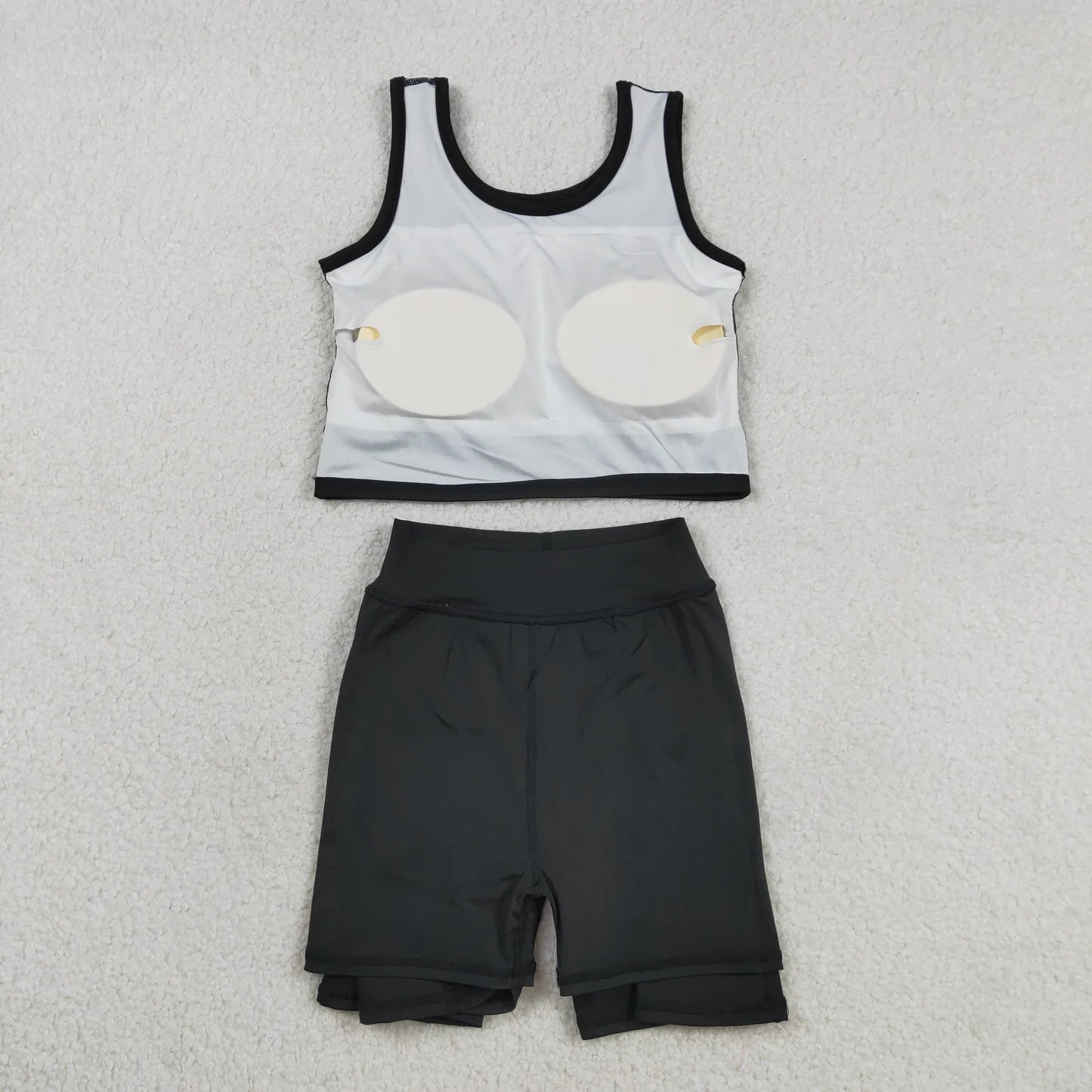 Sibling Baby Girls 6 Style Black Athletic Active Wear Work Out Dresses Set