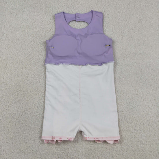 Sibling Baby Girls Sleeveless Bows Shorts Scallop Knee Length Dresses