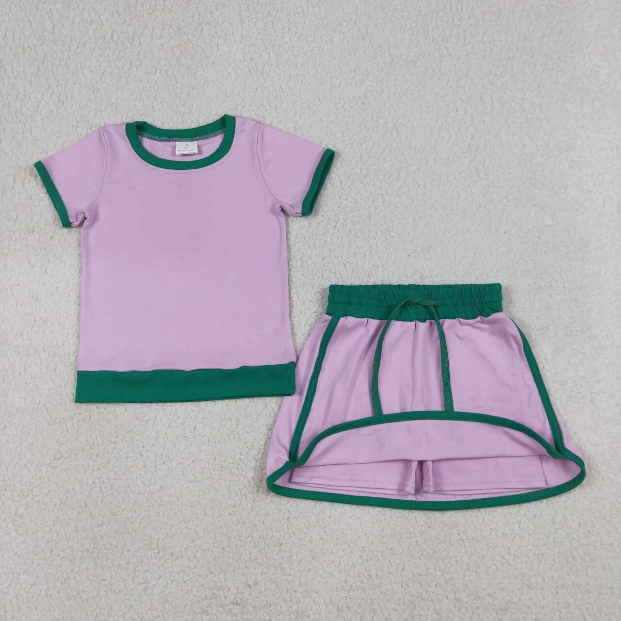 Mother Daughter Matching Tennis Skort Set,  Violet Mommy and Me Summer  Outfit