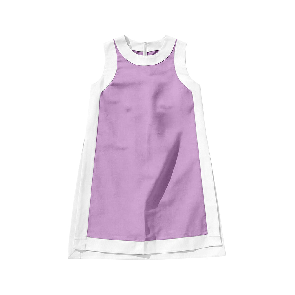 3.23  Baby Girls Violet Sleeveless Active Dress Preorder