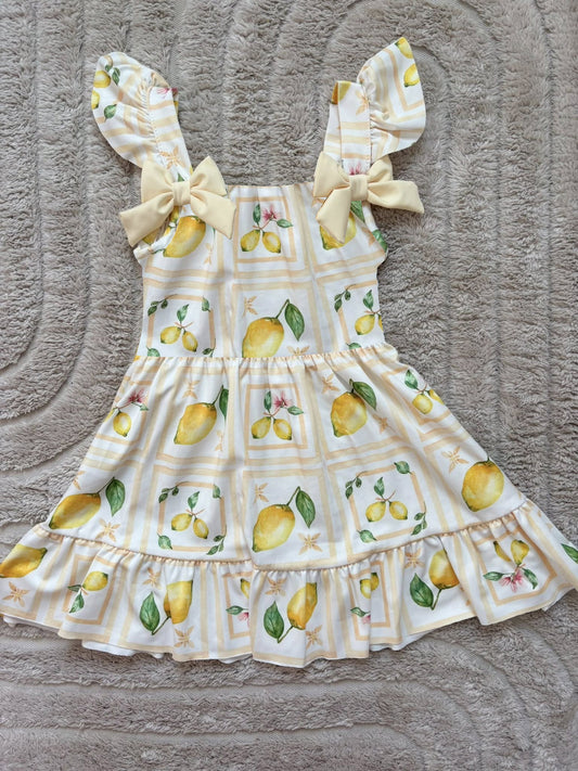 3.25 GSD4003 Baby Girls Lemon Dress Preorder