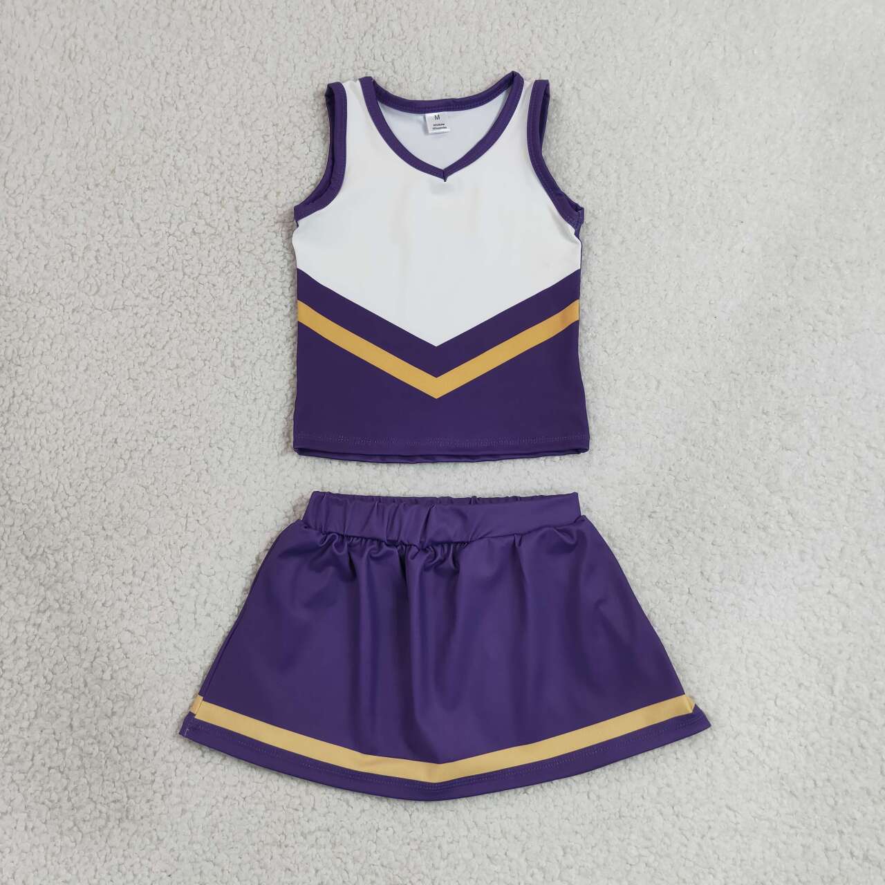 Sibling Baby Girls Sleeveless Stripe Vest Top Skirt Shorts Team Clothes Sets