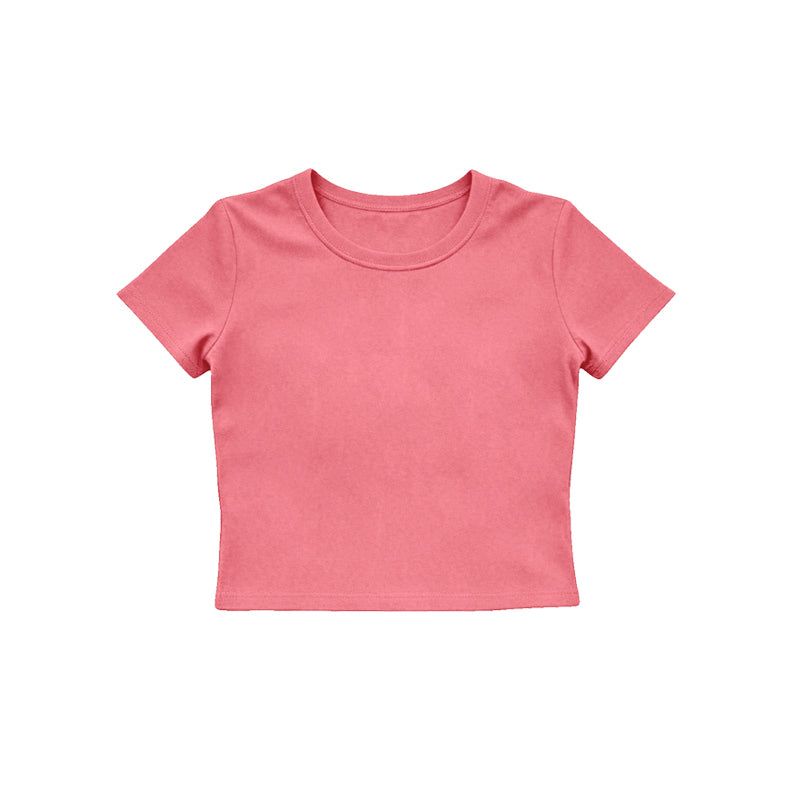 4.15  Kids Girls Coral Active Short Sleeve Top Preorder