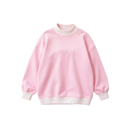 7.22 GT1794 Preorder Pink Woman Long Sleeve Tee Shirts Top