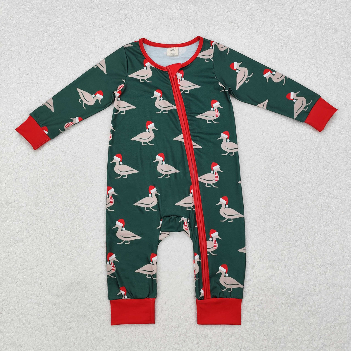 Duck Print Family Christmas Pajamas Styles