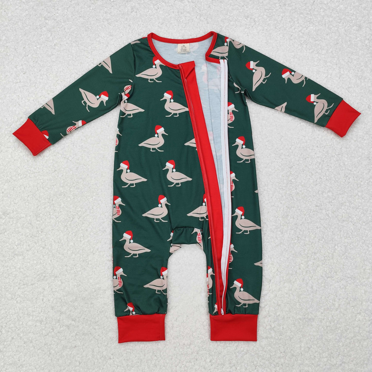 Duck Print Family Christmas Pajamas Styles