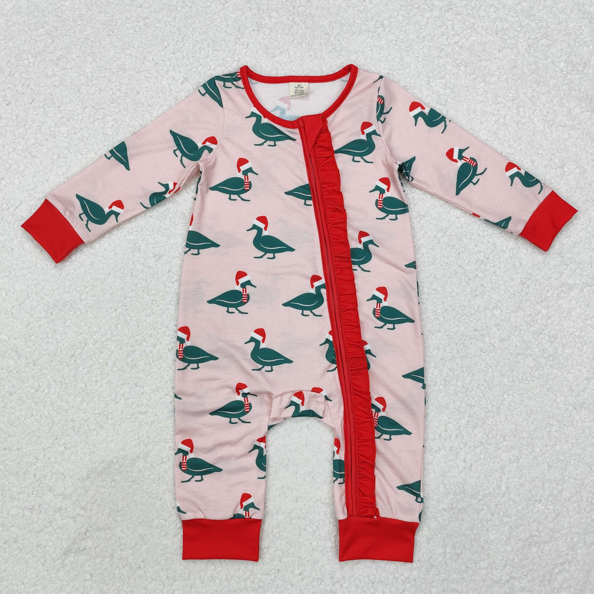 Duck Print Family Christmas Pajamas Styles