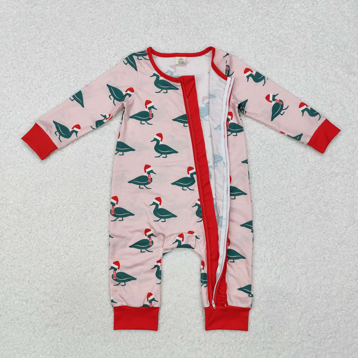 Duck Print Family Christmas Pajamas Styles